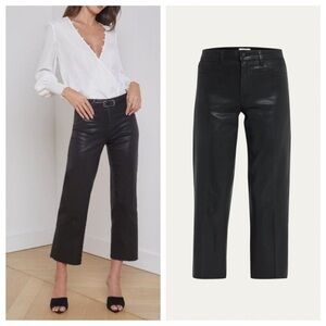 L'AGENCE Wanda Raw Hem
Crop Jeans Wide leg coated